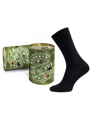 Брестские НОСКИ МУЖСКИЕ В БАНКЕ CLASSIC 2122В
