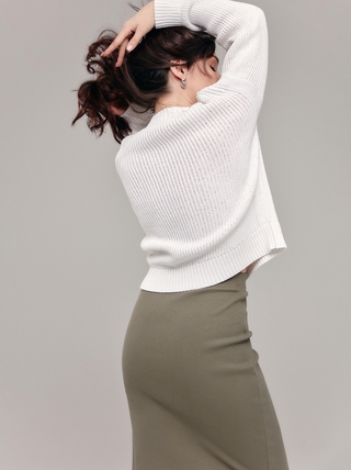 CONTE LDK 179 Фактурный джемпер из пряжи с хлопком