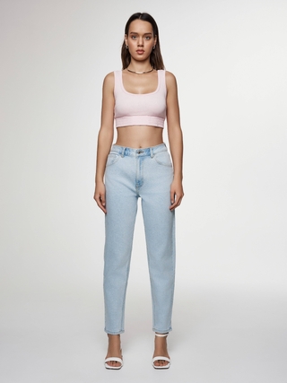 CONTE CON-620 Джинсы mom fit с высокой посадкой