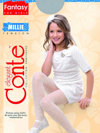 CONTE MILLIE Колготки детские нарядные 