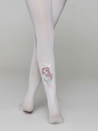 CONTE LOVELY Колготки из микрофибры с рисунком и декором 