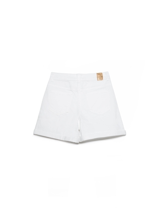 CONTE CON-244 Джинсовые шорты A-силуэта с высокой посадкой