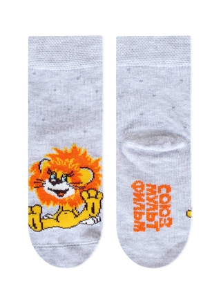 БРЕСТСКИЕ НОСКИ ДЕТСКИЕ 3053 СМФ "Львенок и черепаха" (средней длины)