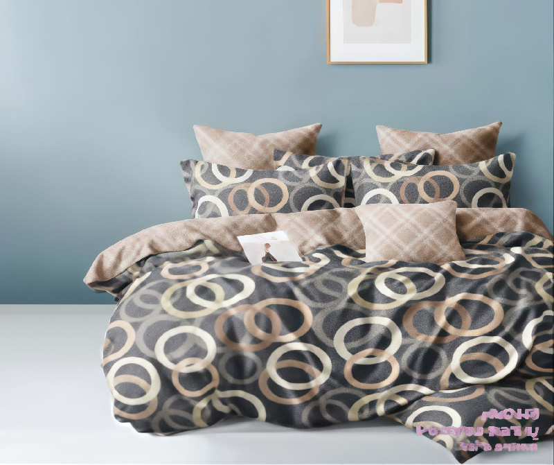 Комплект постельного белья, евро, поплин