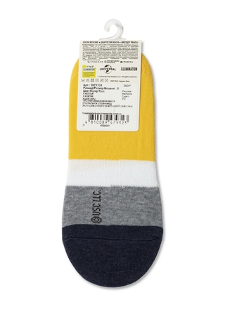 Брестские Active 1324 (Подследники С Антискользящим Покрытием На Пятке, Minions) Носки женские