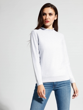 CONTE LDK 062 Вязаный джемпер с рюшами