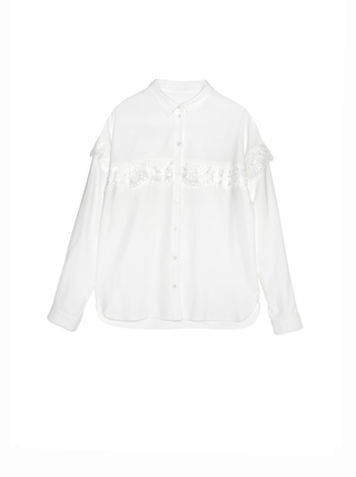 CONTE LBL 1036 Однотонная рубашка из вискозы