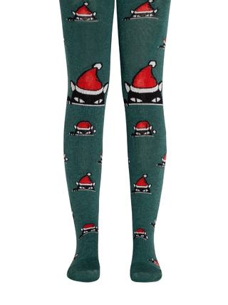 CONTE-KIDS Новогодние колготки «Xmas cat»