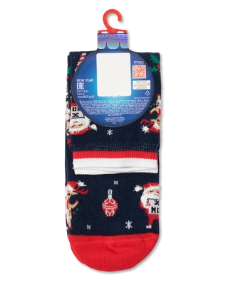 CONTE NEW YEAR Новогодние носки с пушистой нитью «Holiday»