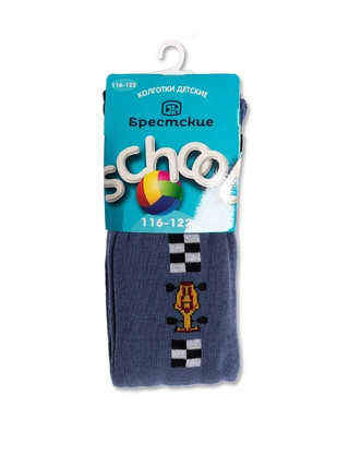 БРЕСТСКИЕ КОЛГОТКИ ДЕТСКИЕ 3280 SCHOOL (с рисунком)