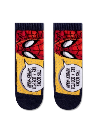 Conte-Kids ©MARVEL Короткие носки с рисунками Человек-паук 