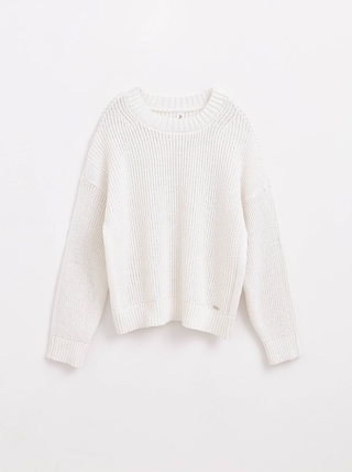 CONTE LDK 179 Фактурный джемпер из пряжи с хлопком