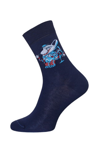 БРЕСТСКИЕ НОСКИ МУЖСКИЕ 2155 СМФ "Тайна третьей планеты" (средней длины)