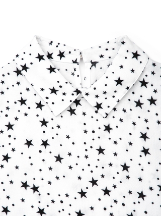 CONTE LBL 885 Легкая блузка со звездным принтом