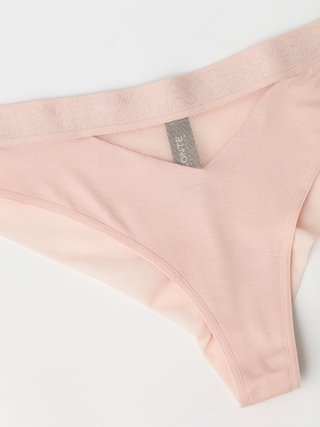 CONTE DOUBLE CONTE LBR 2261 Трусы «бразилиана» из бамбука и эластичной сеточки