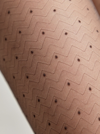 CONTE PAULINE Колготки женские с рисунком «точки»