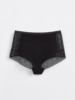 CONTE DEMURE LB 1277 Трусы «бикини» из хлопка с итальянским кружевом женские