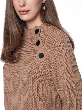 CONTE LDK 219 Джемпер с планкой на пуговицах