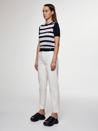 CONTE CON-619 Джинсы mom fit с высокой посадкой