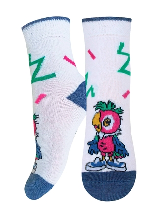 БРЕСТСКИЕ НОСКИ ДЕТСКИЕ 3053 СМФ "Попугай Кеша" (средней длины)