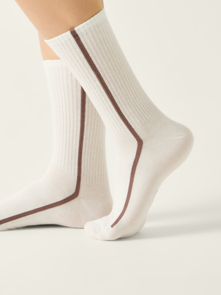 CONTE ACTIVE Удлиненные женские хлопковые носки