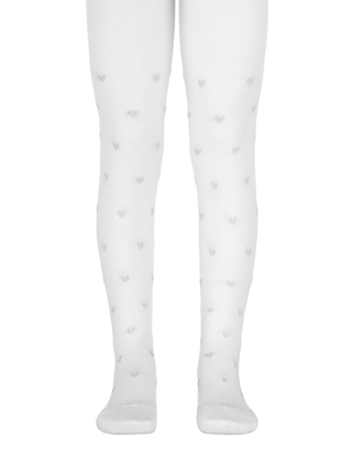 Conte-kids TIP-TOP Хлопковые колготки с люрексом