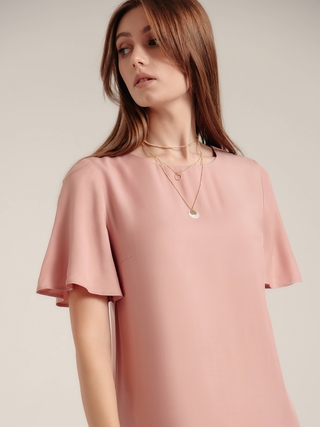 CONTE LPL 1190 Платье свободного кроя из вискозы