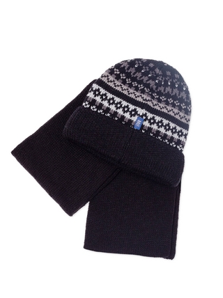 ESLI 14С-25СП; 14С-27СП Комплект детский трикотажный: шапка и шарф 