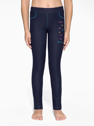 CONTE SKETCH Веселые леггинсы с рисунком "зайчик" 