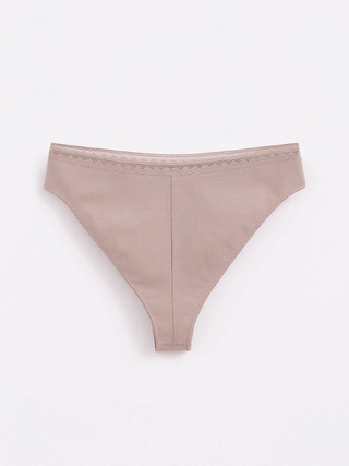 CONTE CLASSIC BASIC LBR 1350 Трусы "бразилиана" c высокой посадкой