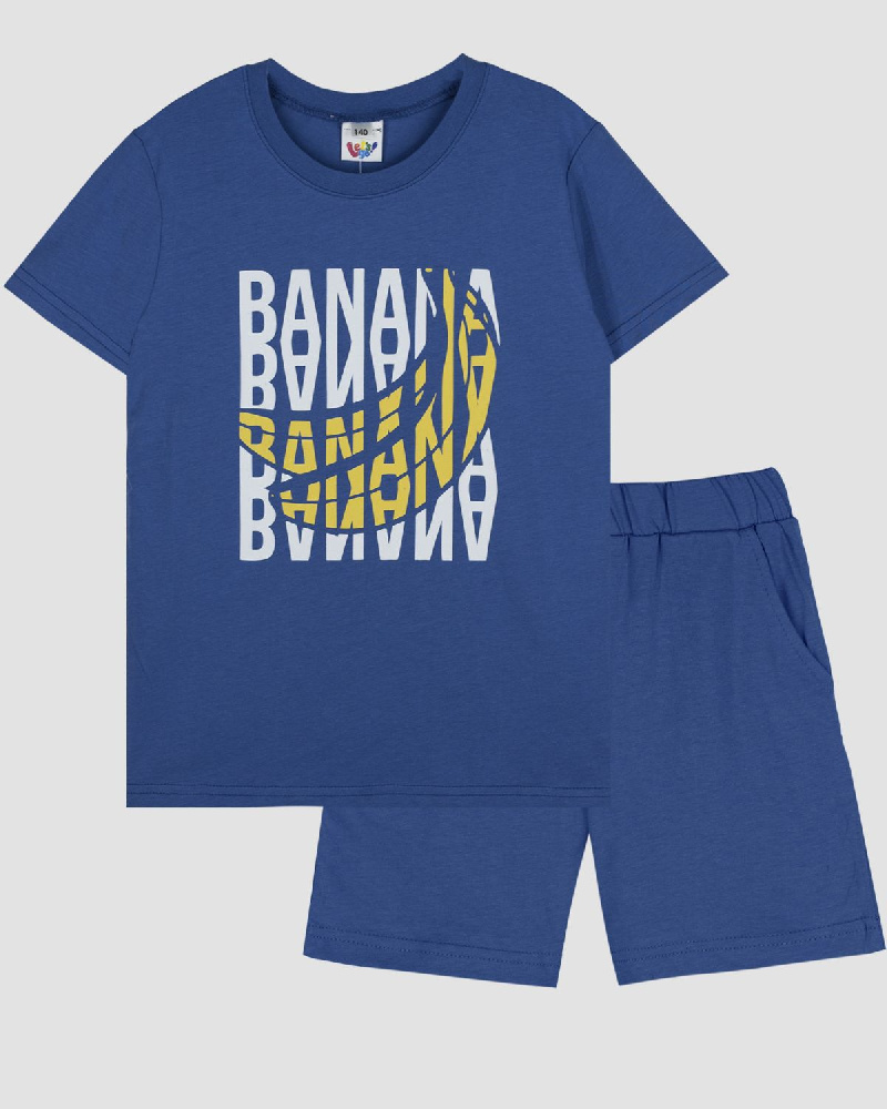 Пижама для мальчика (футболка+шорты) Пижама для мальчика (футболка+шорты)