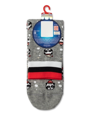 DIWARI Новогодние носки «Xmas panda»