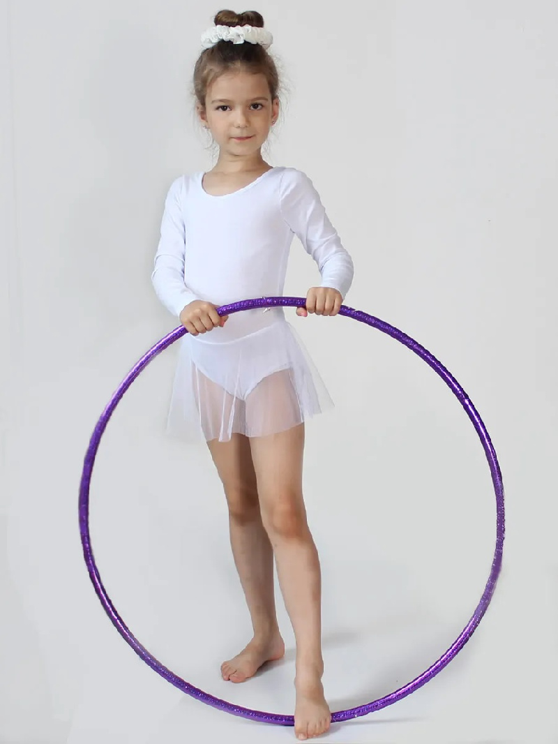 Боди трикотажное с юбкой (длинный рукав)