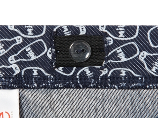 CONTE MILKY Веселые леггинсы с рисунком "бутылочки" 