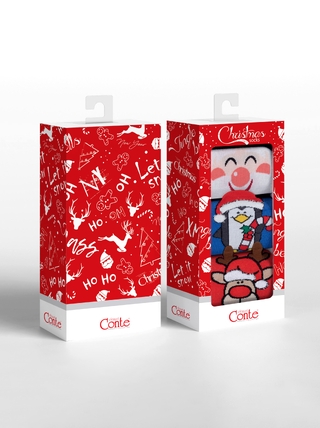 CONTE NEW YEAR (3 пары) Носки женские