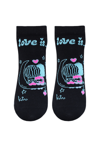 БРЕСТСКИЕ НОСКИ ЖЕНСКИЕ 1163 LOVE IS (укороченные)