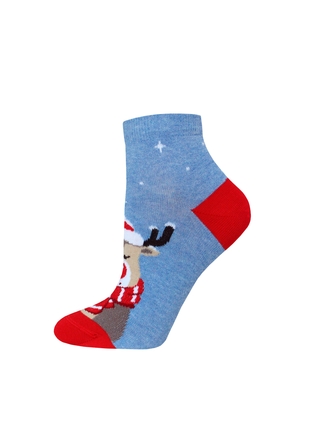 Брестские 1145 Classic (Укороченные) Новогодние Носки женские