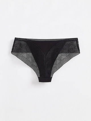 CONTE DEMURE LB 1278 Трусы «бикини» из хлопка с итальянским кружевом женские