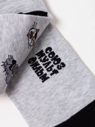 БРЕСТСКИЕ НОСКИ МУЖСКИЕ 2156 СМФ "Жил-был пес" (укороченные)