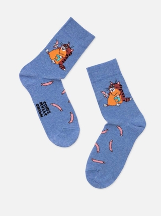 БРЕСТСКИЕ НОСКИ МУЖСКИЕ 2155 СМФ "Попугай Кеша" (средней длины)