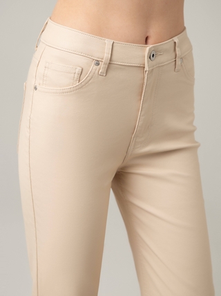 CONTE CON-699 Джинсы straight «под кожу» с высокой посадкой