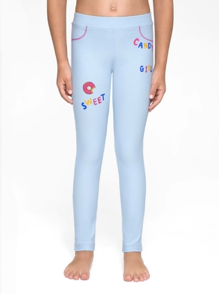 CONTE SKETCH Веселые леггинсы с рисунком "зайчик" 