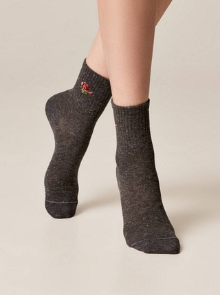 Брестские Носки женские 1155 CLASSIC (средней длины с люрексом)