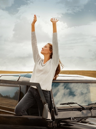 CONTE CON-137B Eco-friendly джинсы Relaxed Mom с высокой посадкой