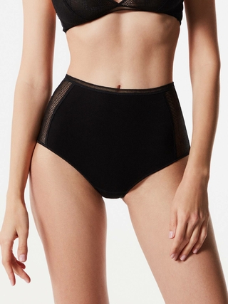 CONTE DEMURE LB 1277 Трусы «бикини» из хлопка с итальянским кружевом женские