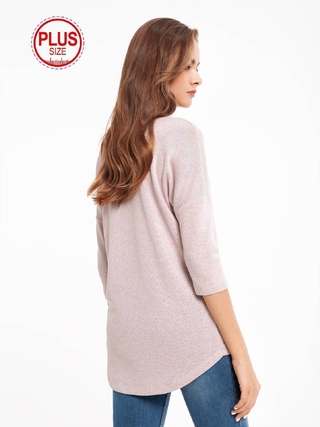 CONTE LD 833-1 Удлиненный джемпер с мерцающим блеском