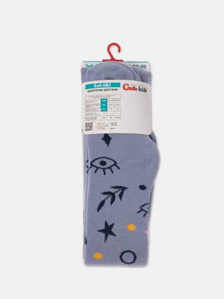 Conte-kids Колготки SOF-TIKI (махровые внутри) с рисунками