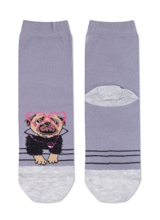 Брестские Носки женские 1133 CLASSIC (с пушистым рисунком)