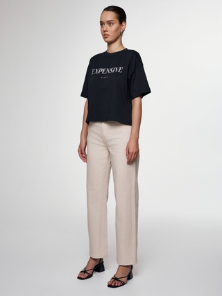 CONTE CON-640 Джинсы прямого кроя высокой посадкой