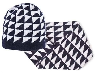 ESLI 13С-62СП; 13С-63СП Комплект детский трикотажный: шапка и шарф-снуд 